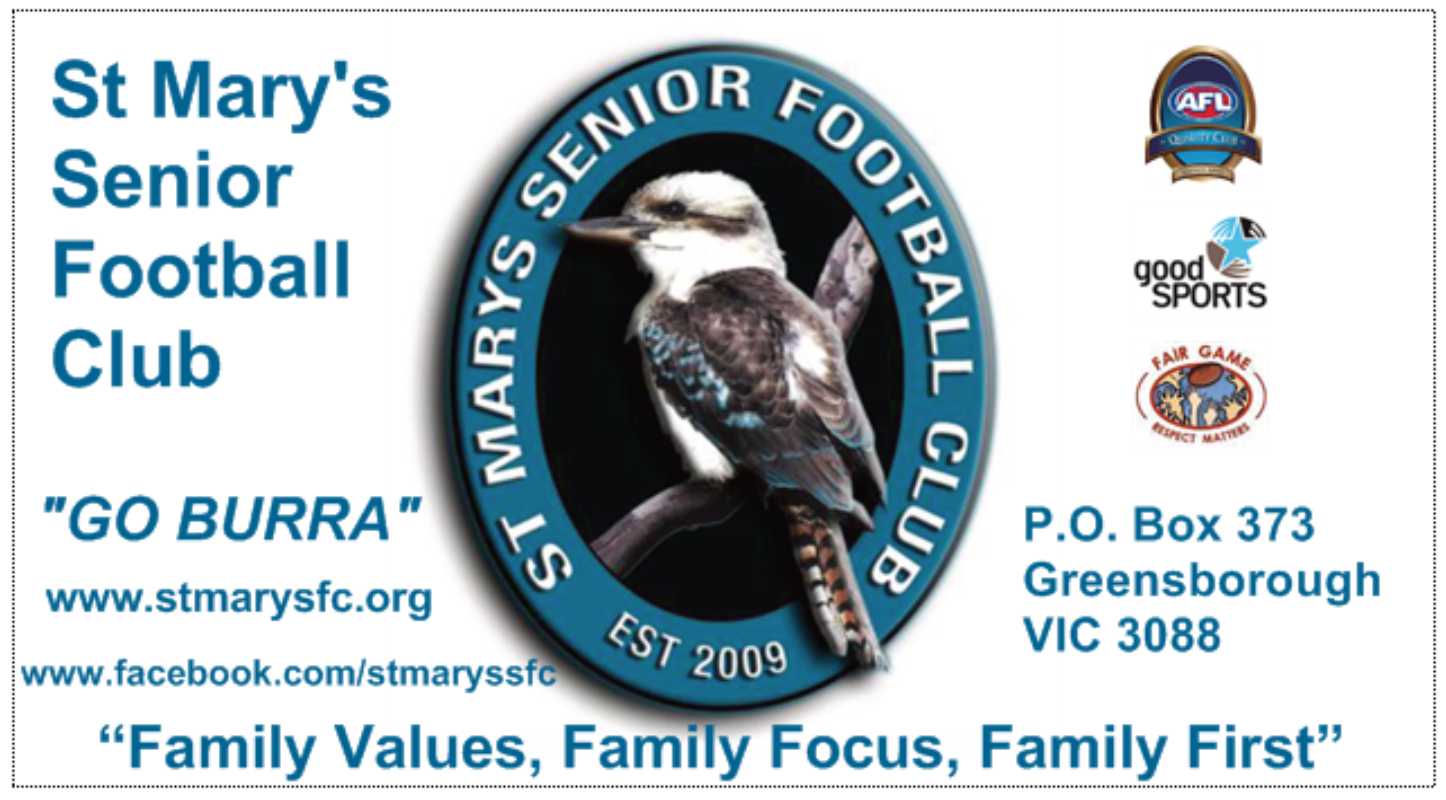 St Marys Senior Football Club and